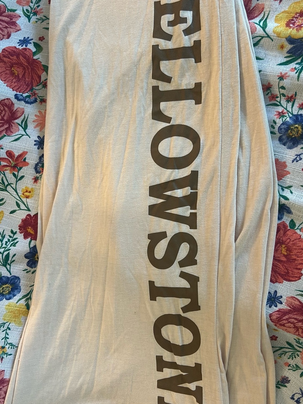 Graphic Yellowstone Sweatpants with Vertical Logo